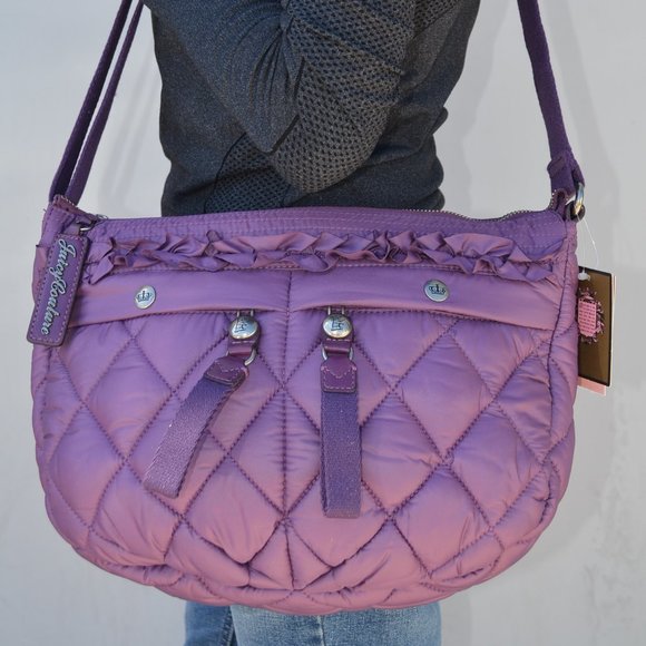 NWT Juicy Couture Quilted Blake Puff Hobos Bag